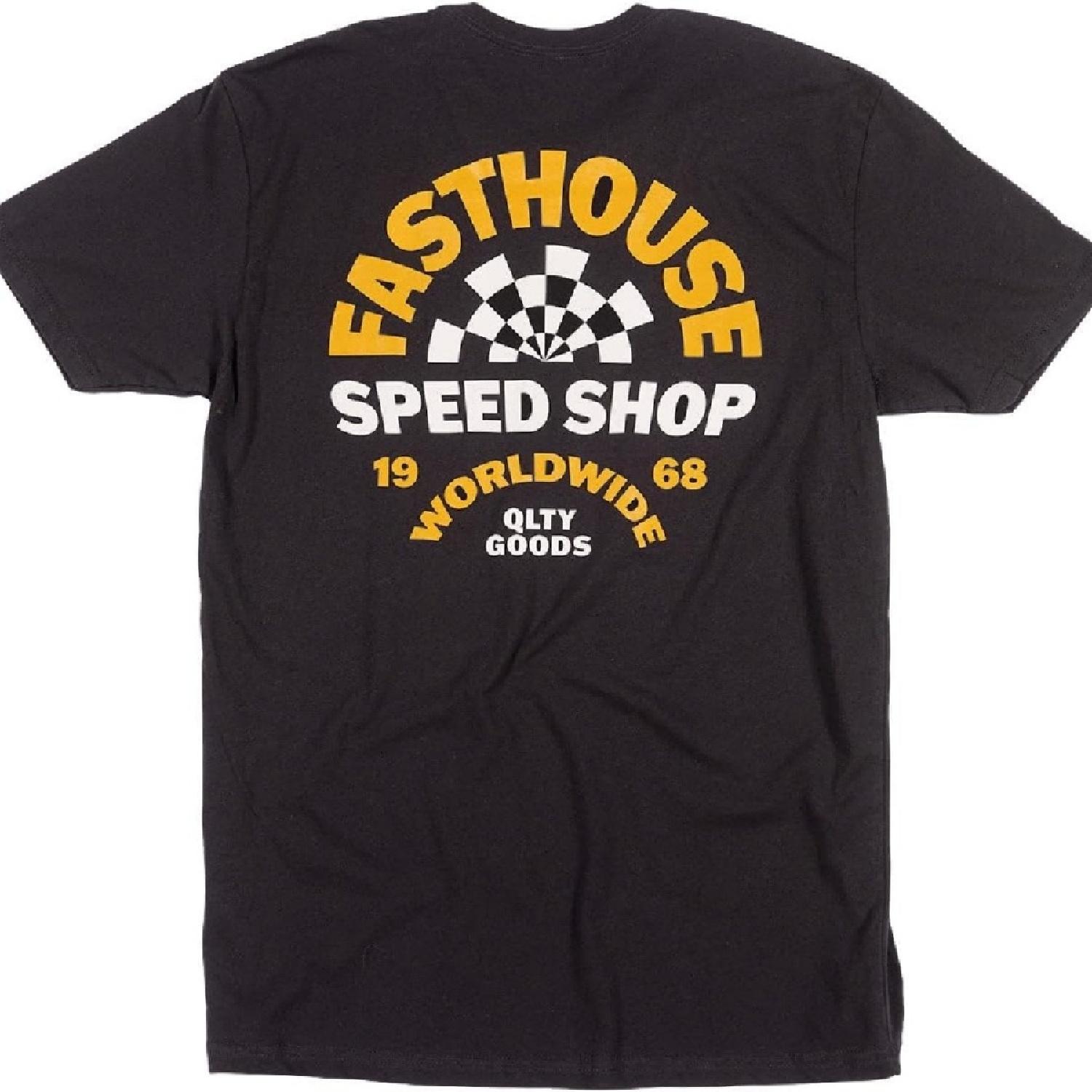 

FASTHOUSE Deco Short Sleeve Tee XXXXXL чёрный