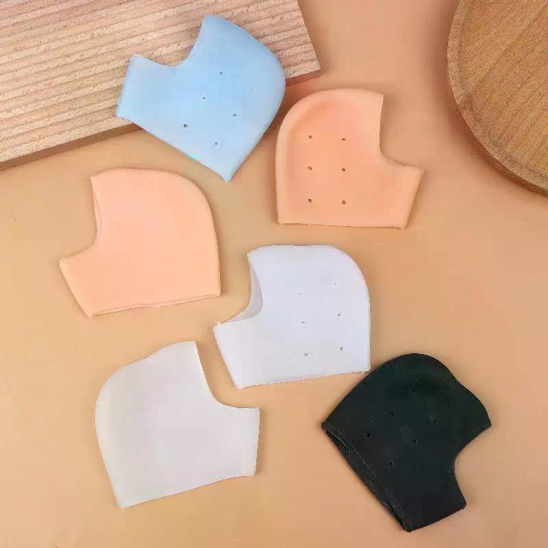 Day & Night Comfort with Washable Silicone Heel Protectors | Two Sets for Men & Women