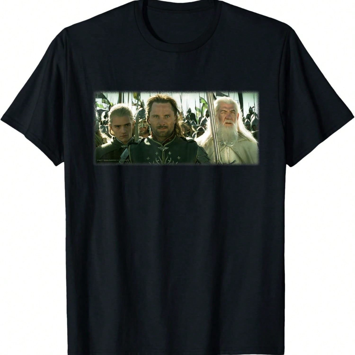 The Gandalf Overlay Poster T-Shirt S разноцветный