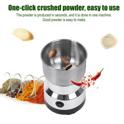 Electric Coffee Bean Grinder Portable Mini Spice Grinder Condiment Grinder Nut Seeds Grain Coffee Chopper Blender