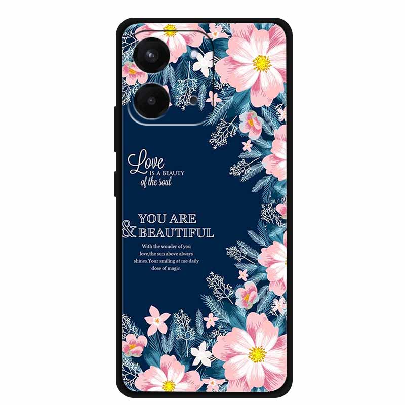 Per Custodia Redmi 15C 5G Lusso Morbido TPU Custodia per Telefono su Xiaomi Redmi 15C Modello Geometrico Cover Antiurto Silicone Antiscivolo Coque