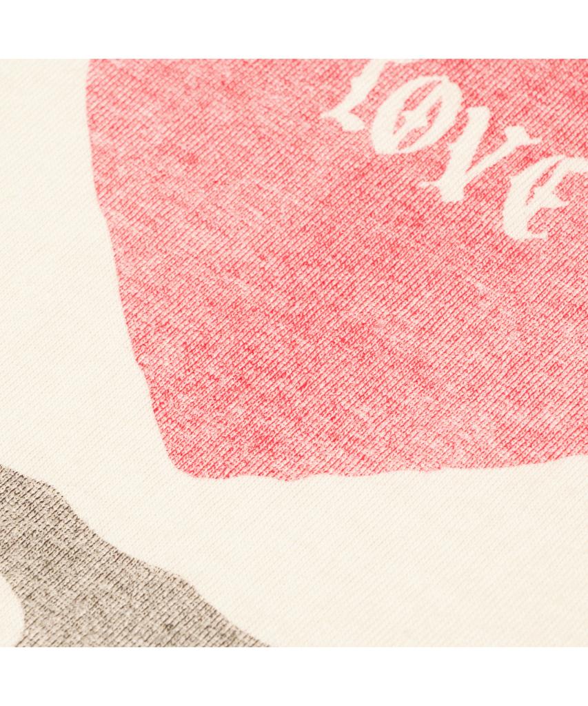 Dyutelo Love Gt Short Sleeve Tee Cream Ivory