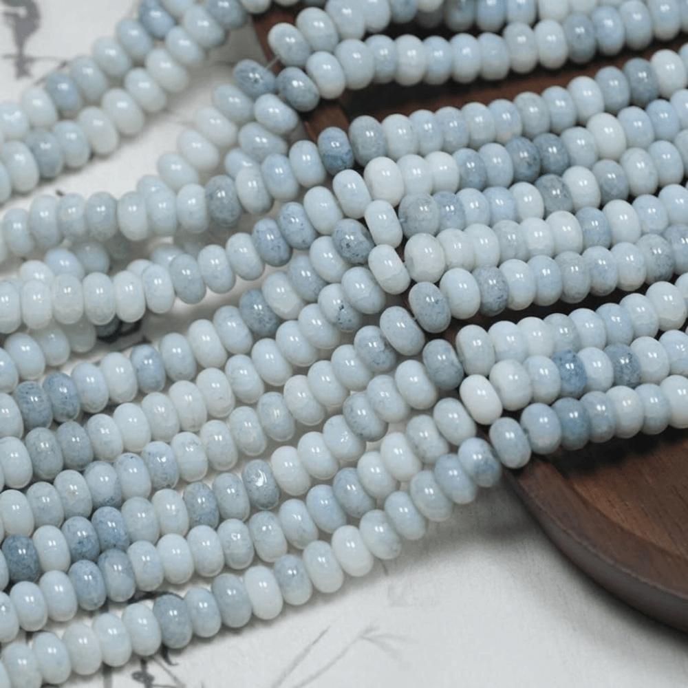 

50pcs/Lot Mixed Colors Glass Loose Spacer Beads Opaque Glass Beads Crafting Supplies Style N