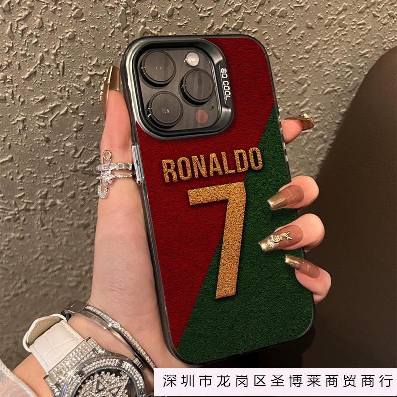 Ronaldo Portugal ist geeignet für Apple 16 Promax Handyhülle 15Pro 14 12 11 13 Neu XSMAX