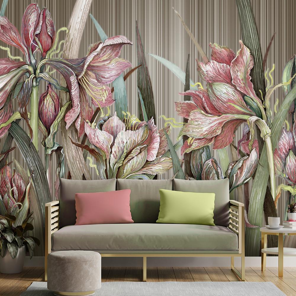 Wallpaper Iris Flowers