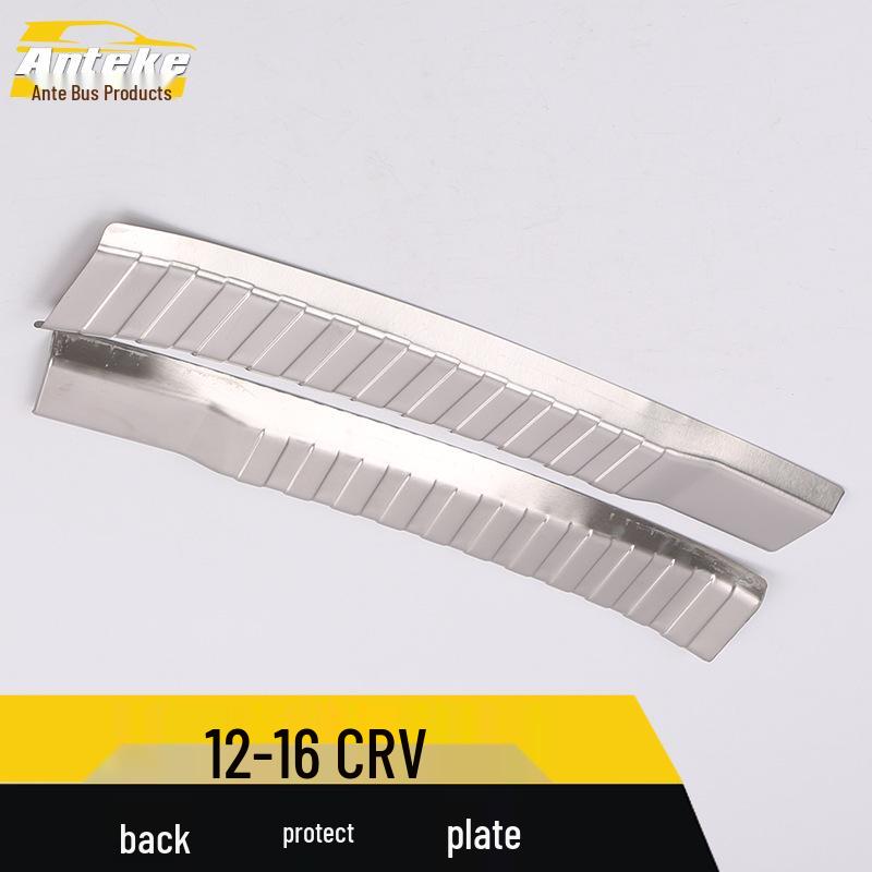 12-16 CRV Ochraniacz tylnego zderzaka: Listwa pedału bagażnika ze stali nierdzewnej