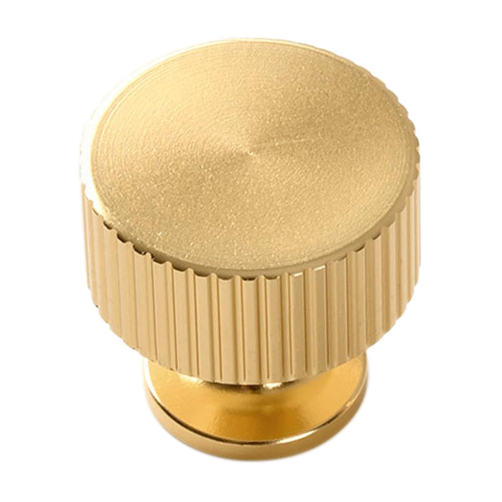 Round Cabinet Knobs with Screw Metal Dresser Knobs Cabinet Closet Door Knobs Suitable for Doors Closet Drawers