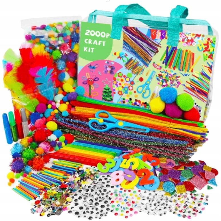 Mega Creative Art Set 2000 Diy Handicrafts For Kids Gift