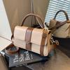 Herbst Vintage Damen Henkel Quadratische Taschen Freizeit Strukturiertes Pu Leder Eine Schultertasche Einfache All-Match Damen Messenger Bag