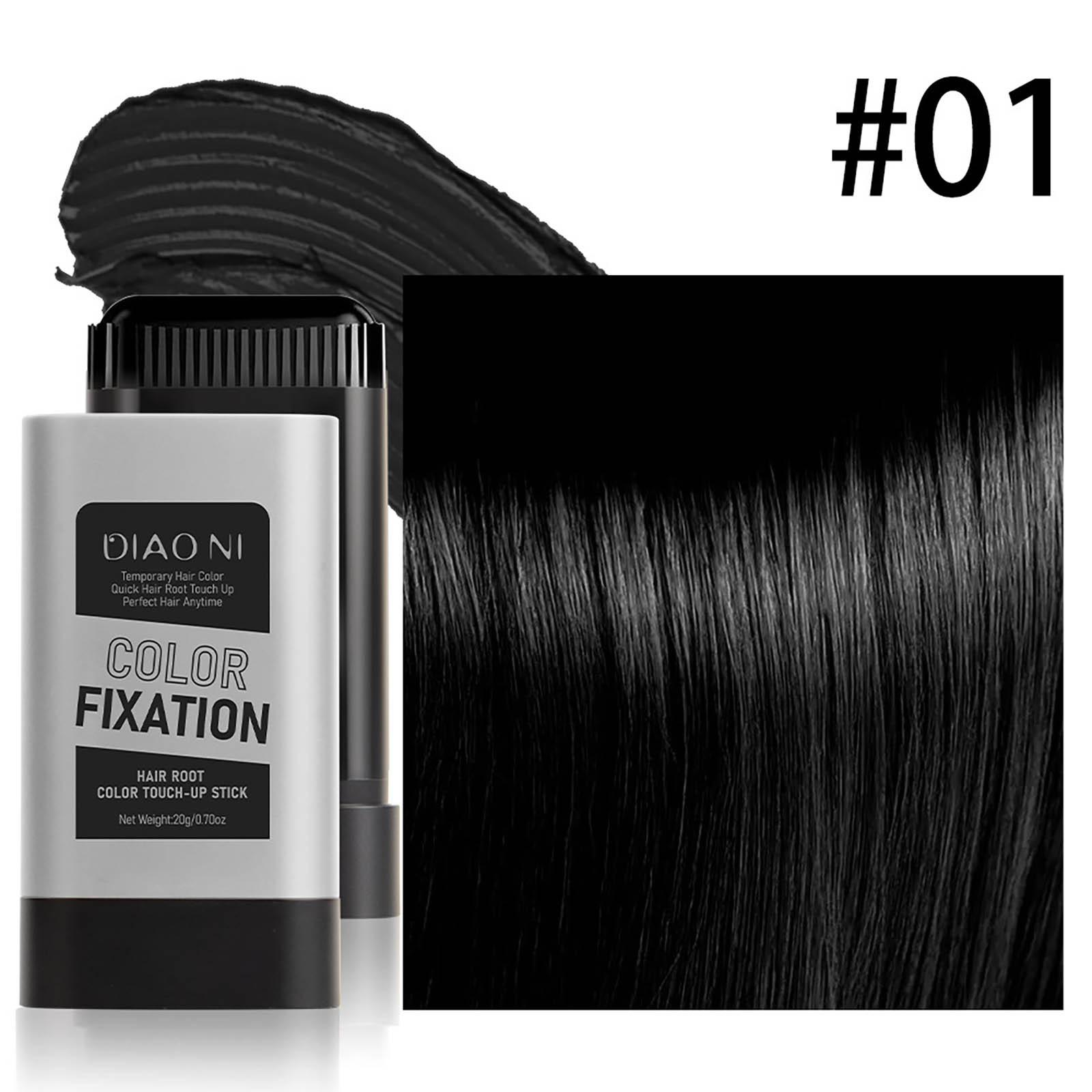 

1 упаковка расческа для окрашивания волос для женщин и девочек, белый инструмент для укладки волос, портативный карандаш для подкрашивания волос, легкая укладка One Size