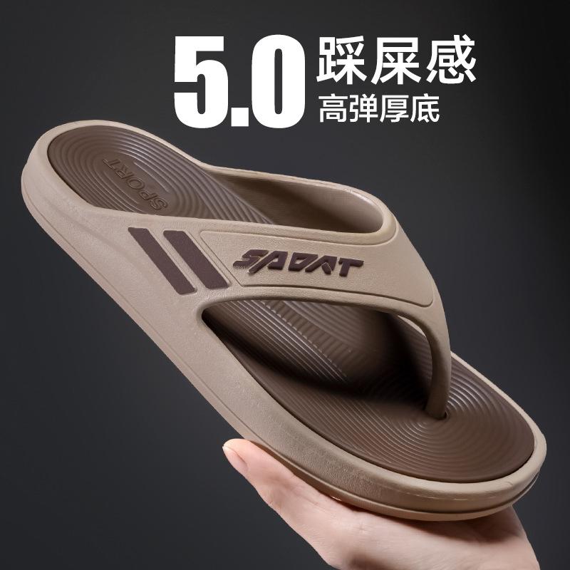 Men's Outdoor Non-Slip Summer Beach Casual Sandals Home House Chanclas Hombre Wholesale Flip Flops Slippers for Men