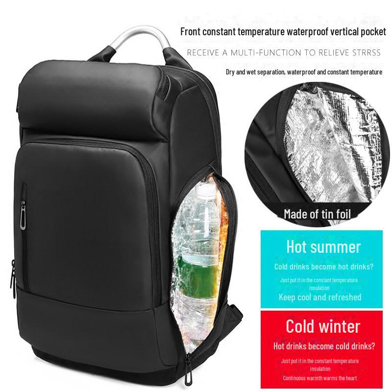 Pánský batoh na služební cesty - velkokapacitní, multifunkční, vodotěsný, na počítač