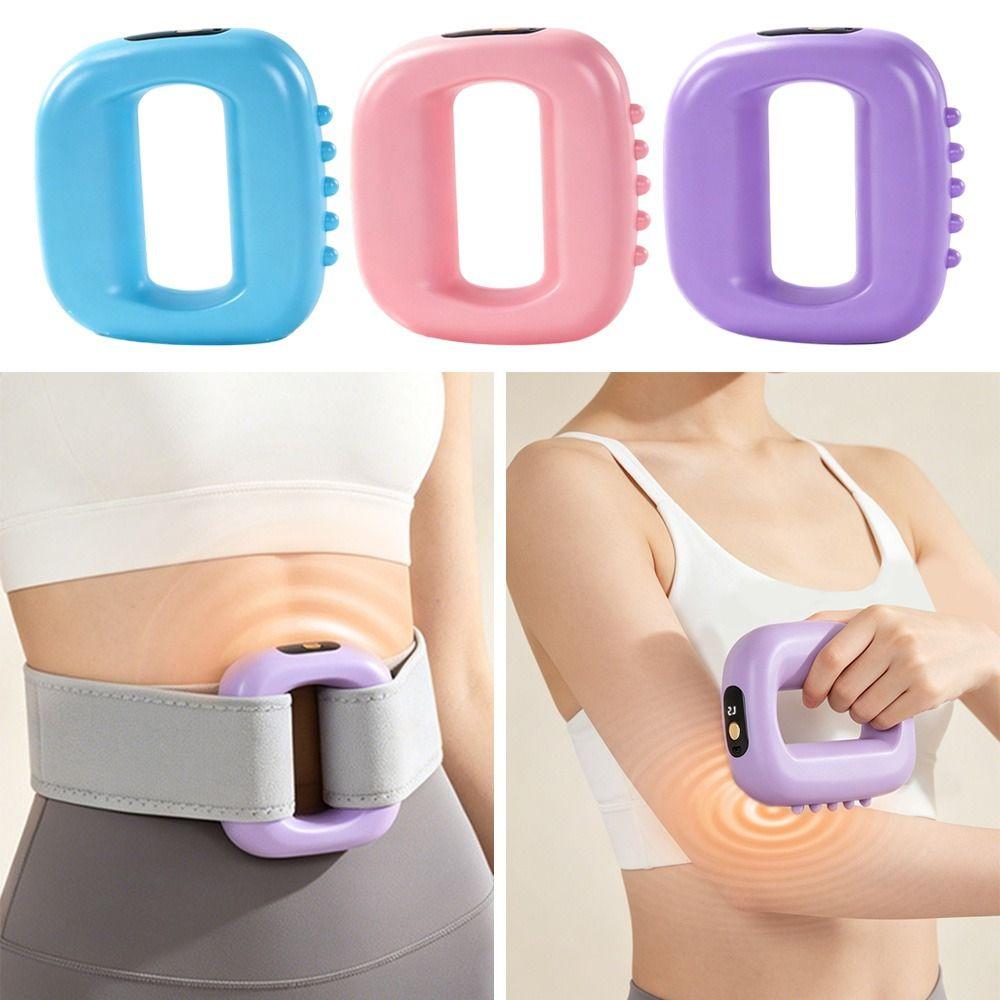 USB Charging Fascia Ring for Women Cordless Vibration Electric Waist Massager Gift for Women