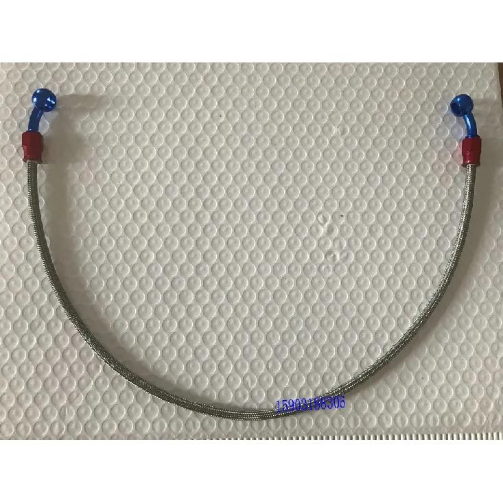 SAEJ1401 PTFE racing brake line Single Stainless Steel braided PU Coated Brake Lines for universal car