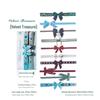 "Retro Sugar Poem DIY Sticker Set: Long Strip, Bow, Journal, Scene Decor 