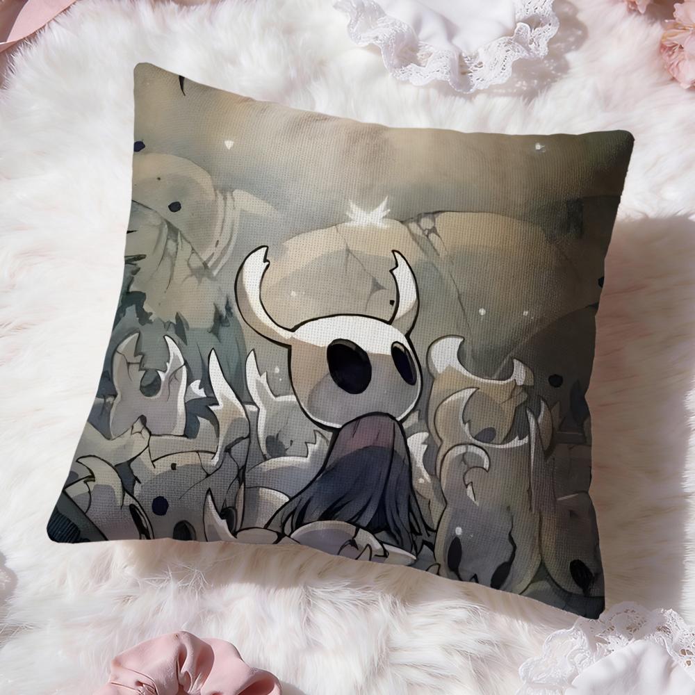 Game H-Hollow KnightS Cushion Cover Premium Comfort Reversible Pillow Cove -Two in One Design for Any Room & Car Interior