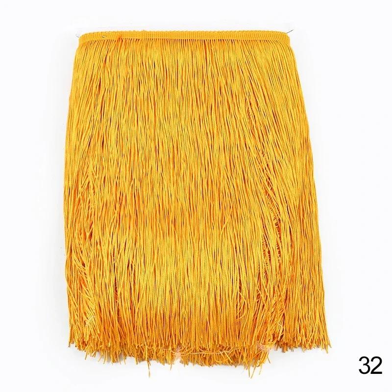 5/8/10M 30cm Long Tassel Fringes for Curtains Lace Trims Dress Fringe Trim Decorative Trimmings Stitching DIY Sewing Accessories