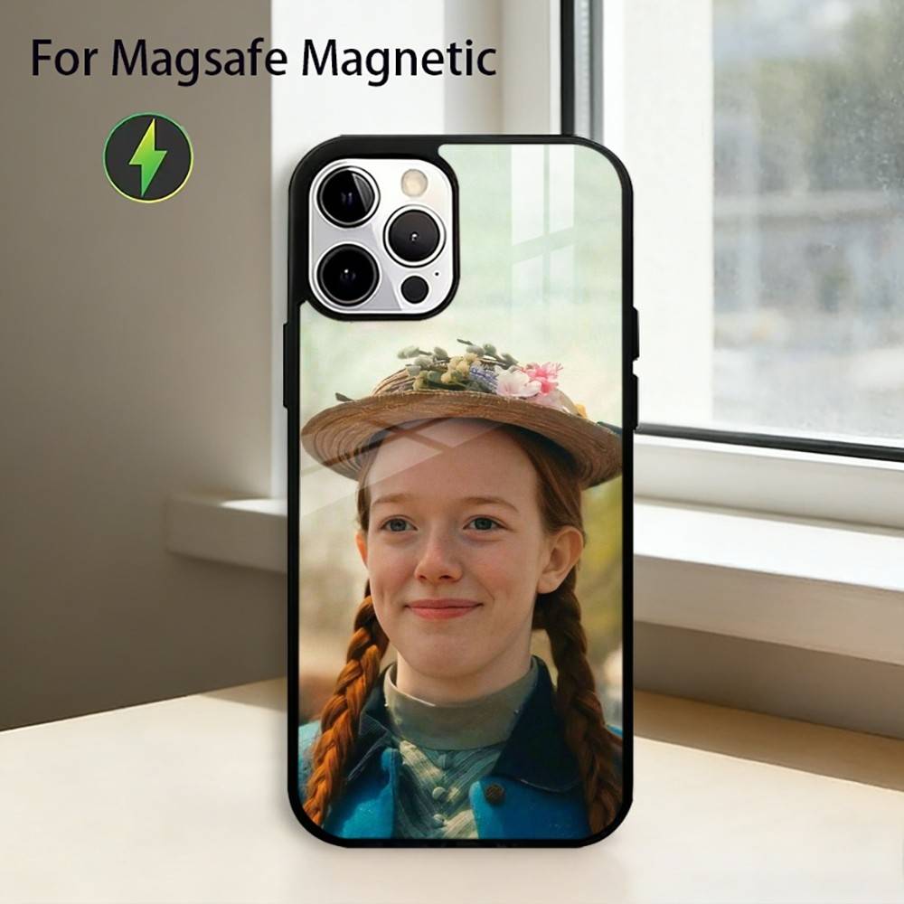 Anne Of Green Gables Shirley Phone Case For iPhone17,16,15,14,13,12,11 Plus,Pro Magnetic with Magsafe Wireless Charging