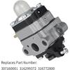 Compatible with 753-06258A Carburetor For Ryobi RY251PH RY252CS RY254BC 2 Cycle 25CC Engine Cultivator String Trimmer Edger