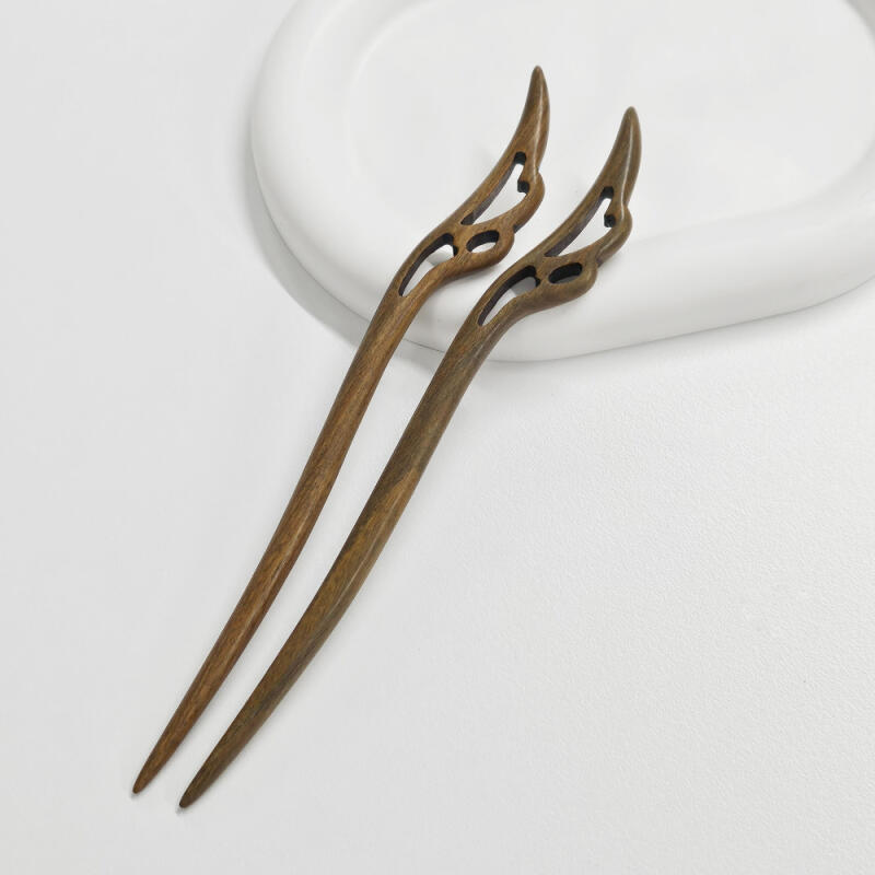 High-end Handcrafted Green Pine Hairpin