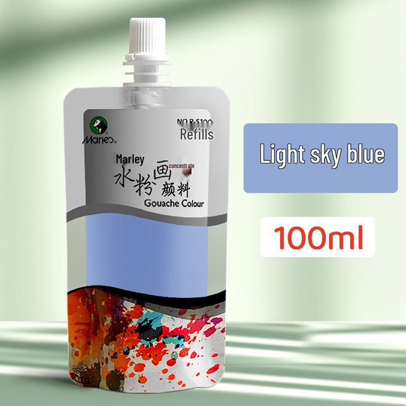 Mali Concentrated Gouache Paint Refill - Jelly Pigment for Art Exams