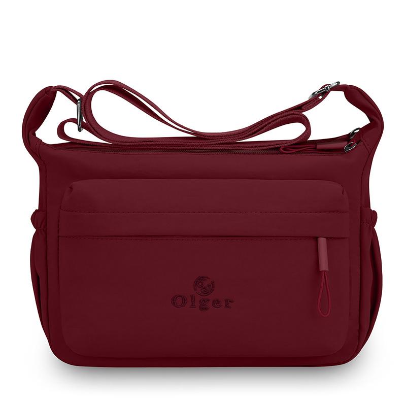 Damska torba crossbody Duża pojemność Nylonowa wodoodporna torba Wielokomorowa torba na ramię
