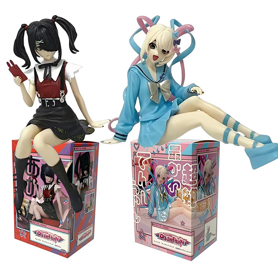 Animierte Spiel-Moderatorin Verlässt Sich Stark Auf Niedliche Chaotian Sauce Zucker Handgefertigtes Modell Anime Schöne Mädchen Spielen Handgefertigte Geschenke