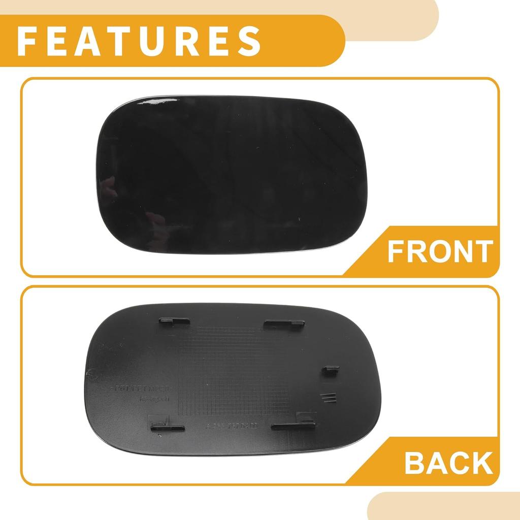 Tankklappendeckel für Mercedes-benz C253 2016-2019 Tankklappenabdeckung Clip-Typ Nr.A2537570400 Schwarzes ABS Tankklappe Tankdeckel