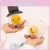 Adorable Plush Boiled Egg Graduation Gift With Cap For Friends And Classmates