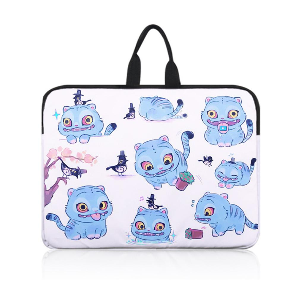 Cute Cartoon Peripheral Laptop Bag, Dirt Resistant