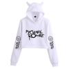 Women's Plus Velvet My Chemical Romance Hoodie - Long-Sleeve Sweatshirt for Autumn/Winter
