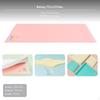 Single Mattress fabric Pad, waterresistant Dorm Protector, Breathable Khaki 80x190cm
