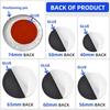 40mm 50mm 56mm 60mm 65mm 74mm Car Hood Trunk Steering Wheel Badge Wheel Center Cap Emblem For Alfa Romeo 156 GT 147 Giulia Mito