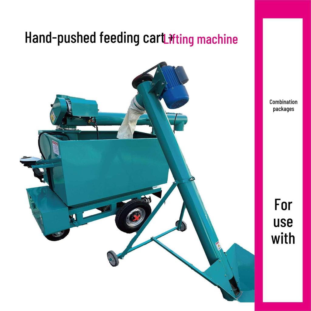 Automated Feeder Vehicle for Pig, Duck, and Goose Farms