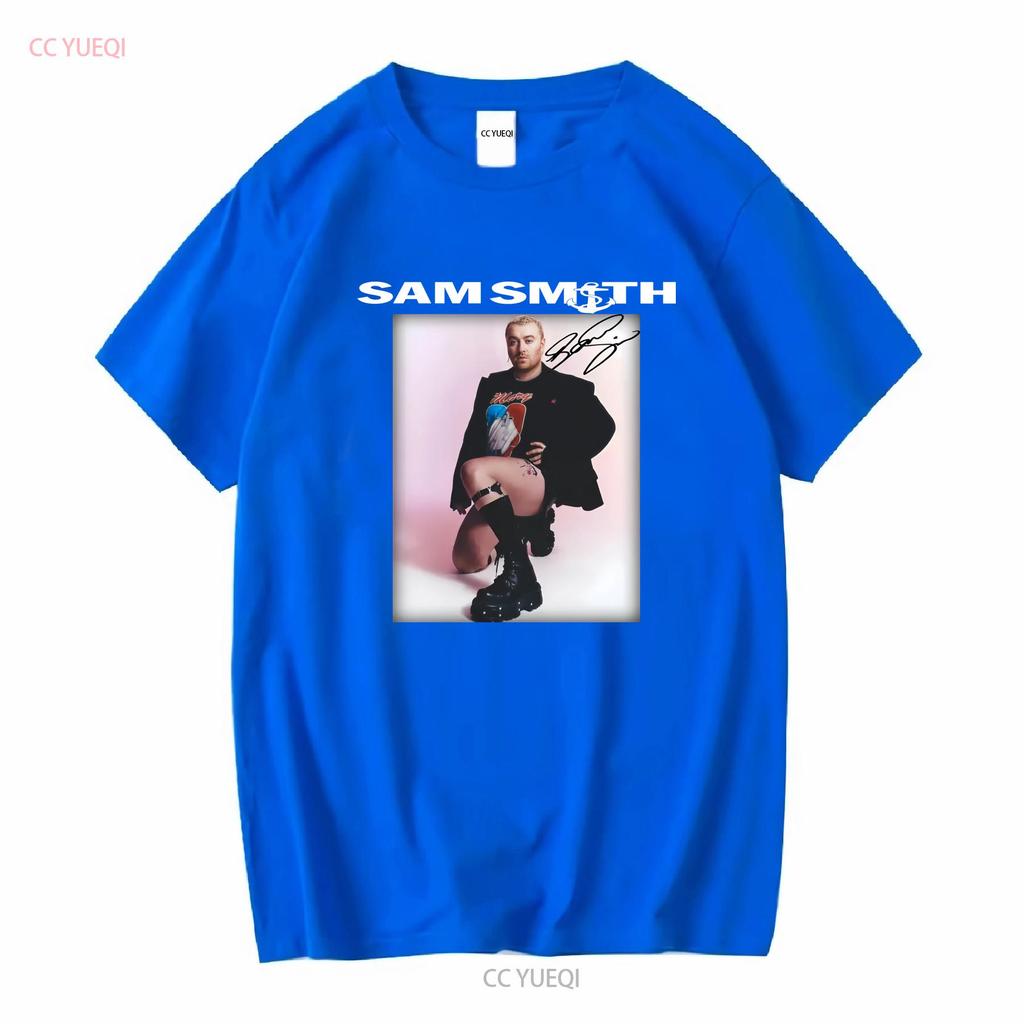 New Hot Sam Smith Country Music T Shirt Unisex All Size Black Ne1871 Vintage Washed Casual Slightly Stretched Streetwear