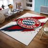 FC Bayern München Logo Design Rug Non-slip Rug Suitable for Living Room and Bedroom Sofas