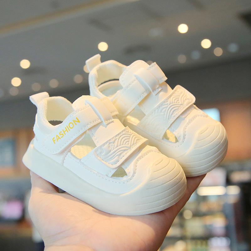 

Детские функциональные сандалии сумка голова летние мальчики и девочки спортивные сандалии нескользящая обувь для малышей детская обувь дышащая и водонепроницаемая size 16-20, please take 5 pairs.