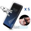 Lot 5 Films Protection Samsung Galaxy S8 - 100% Curved Plastic Integral Phonillico®
