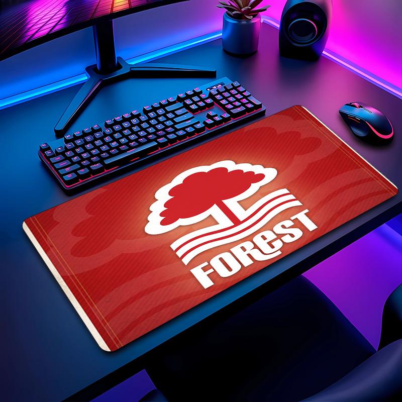 Nottingham Forest Football Pattern Mouse Pad Non?Slip Rubber Base Gaming Mousepad For Desk Office Home