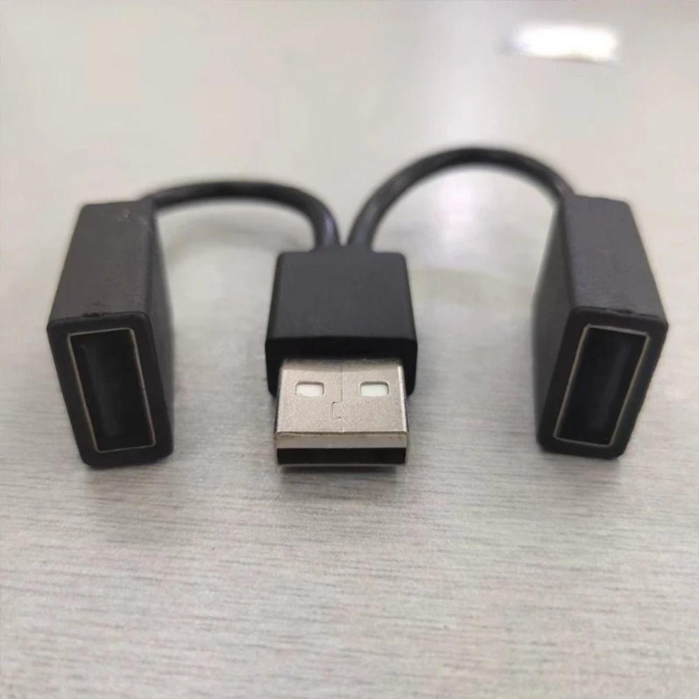 USB Extension Line 1 in 2 Out USB Cable Converter Splitter Car Usb Splitter Cable  Android Phone