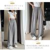 ORWZDCO Wide Leg Elastic Loose Solid Perfect for and Fall Women's Pants, Long, High-Waisted, Waist, Pockets, Casual, Fit, Slimming, Flattering,