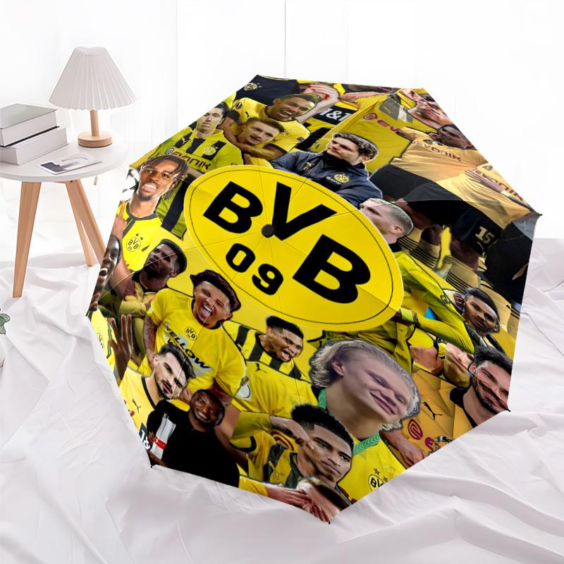 1 Stück B-BVB Regenschirm, Sonnenschutz und UV-Schutz. Es hat acht stabile Rippen für den Außenbereich und ist perfekt als Weihnachtsgeschenk.