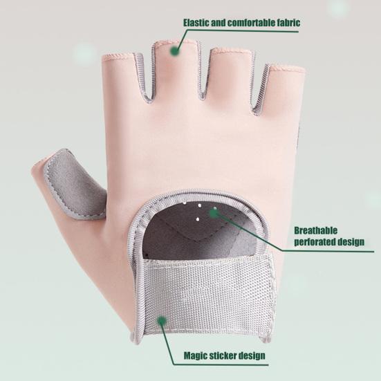 Cycling Gloves for Men Women Half Finger Bike Gloves with Anti-Slip Shock-Absorbing Pad for Mountain Road Bicycle Biking Cycling