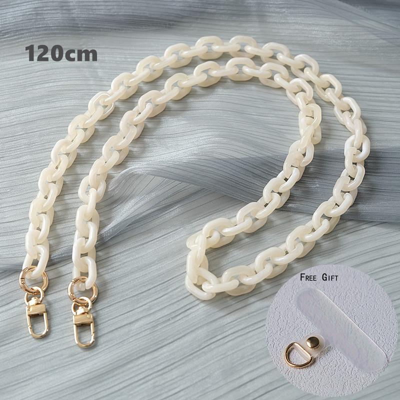 New Phone Chain Accessory Detachable Parts Candy Neon Crossbody Resin Luxury Neck Strap Phone Case Chains Acrylic Cute Shoulder Lanyard Hanging Chain