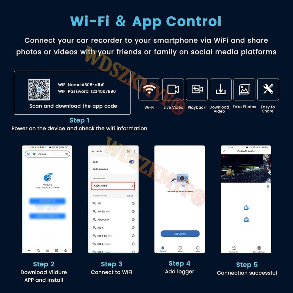 FHD 1080P Wifi Camera Digital Video Outdoor Sports Camera Mini DV Portable Handheld Law Enforcement Recorder 360° Rotatable Lens