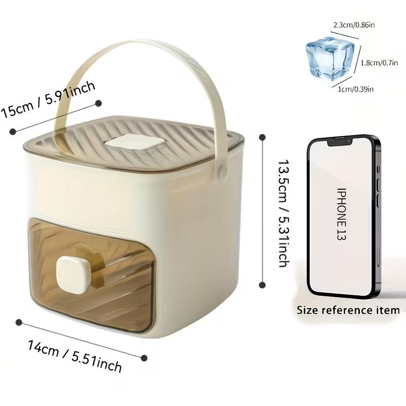 48 Gözlü Buz Küpü Kalıbı Yeniden Kullanılabilir Buzdolabı Buz Yapıcı Tek Dokunuşla Kolay Çıkarma Ev Yapımı Buz Küpü Tepsisi Kalıbı Ev Buz Yapma Aracı