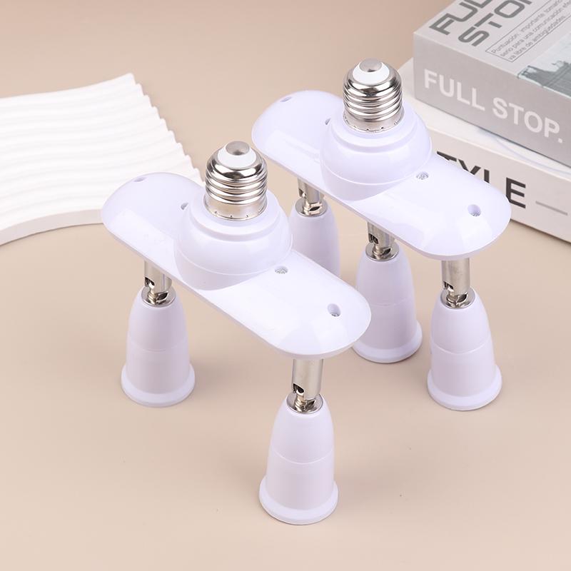 Universal Lamp Holder Converter 2/3 In 1 E26 E27 To E26 E27 Screw LED Lamp Bulb Base Splitter E27 Light Socket Holder Adapter