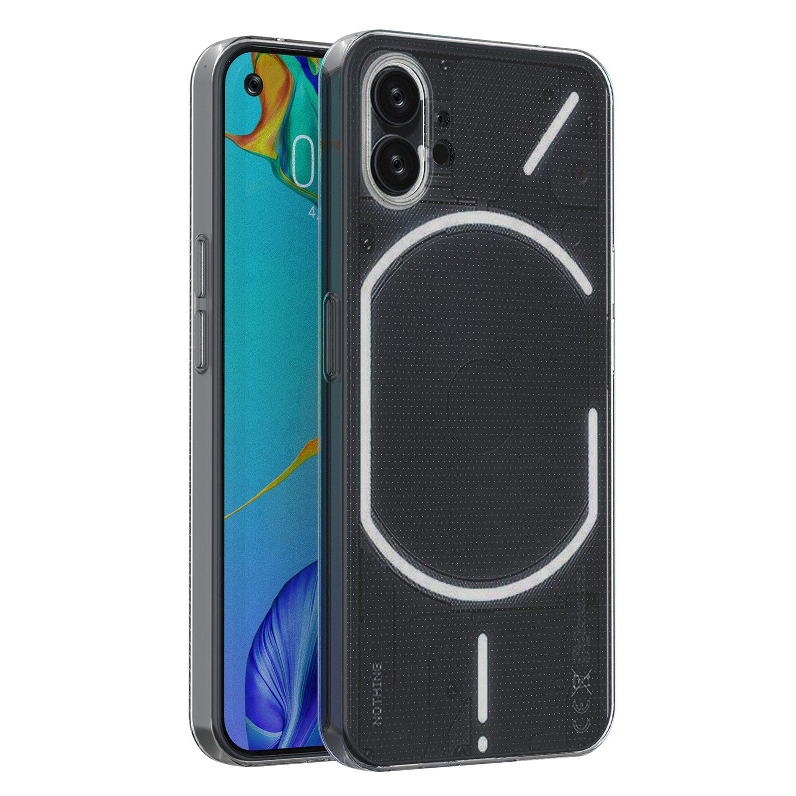 

For Nothing Phone (1) 5G TPU Phone Back Phone Case Anti-Scratch Transparent Anti-Drop Mobile Phone Shell A