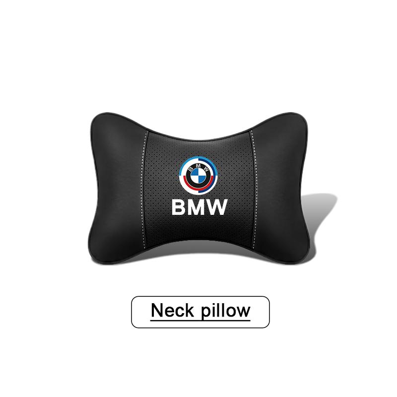 BMW Breathable Car Headrest Neck Support Pillow For BMW E46 E90 E60 F30 F10 E39 E36 F20 G20 G30 E92 E87 E91 X5 E70 F11 E30 F31