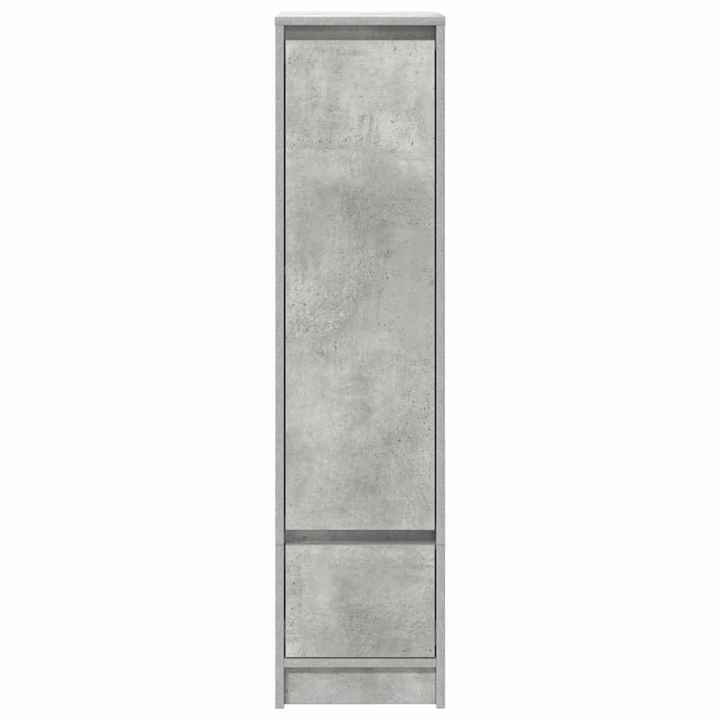 Highboard Concrete Grey 29.5 x 34 x 119.5 cm Particleboard